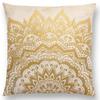 New Dreamy Rainbow Boho Beautiful Flower Gorgeous Floral Mandalas Fantasy Moon Stars Prints Cushion Cover Throw Pillow Case