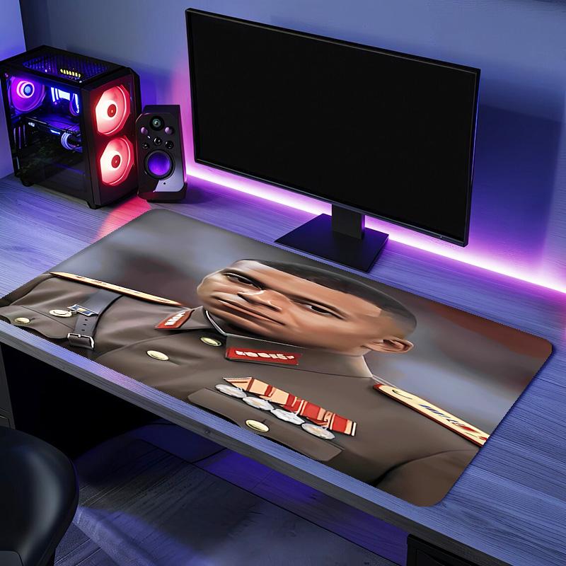 Kylian Mbappé Mouse Pad - Non-Slip Rubber Base, Smooth Surface for Work,Gaming,Office,And Home Use, Desk Mouse Pad
