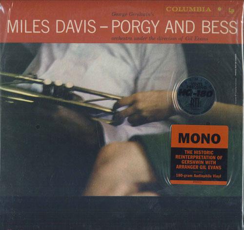 

LP Record MILES DAVIS - Porgy And Bess CL1274 Columbia 2012 US Jazz