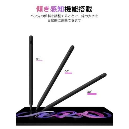 KEEPRO iPad Pencil Compatible Alternative Apple Touch Pen Stylus Type-C Fast Charging Ultra High Sensitivity Tilt Detection Palm Rejection Magnetic 3