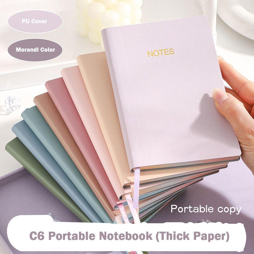160 Pages Student Notebook Portable Diary Notepad Trendy Business Notebook” For School