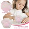 Plush Cat Claws Pinch Large Flocked Cat Claws Simulation Pinch Thick Enlarged Decompression Slow Toy