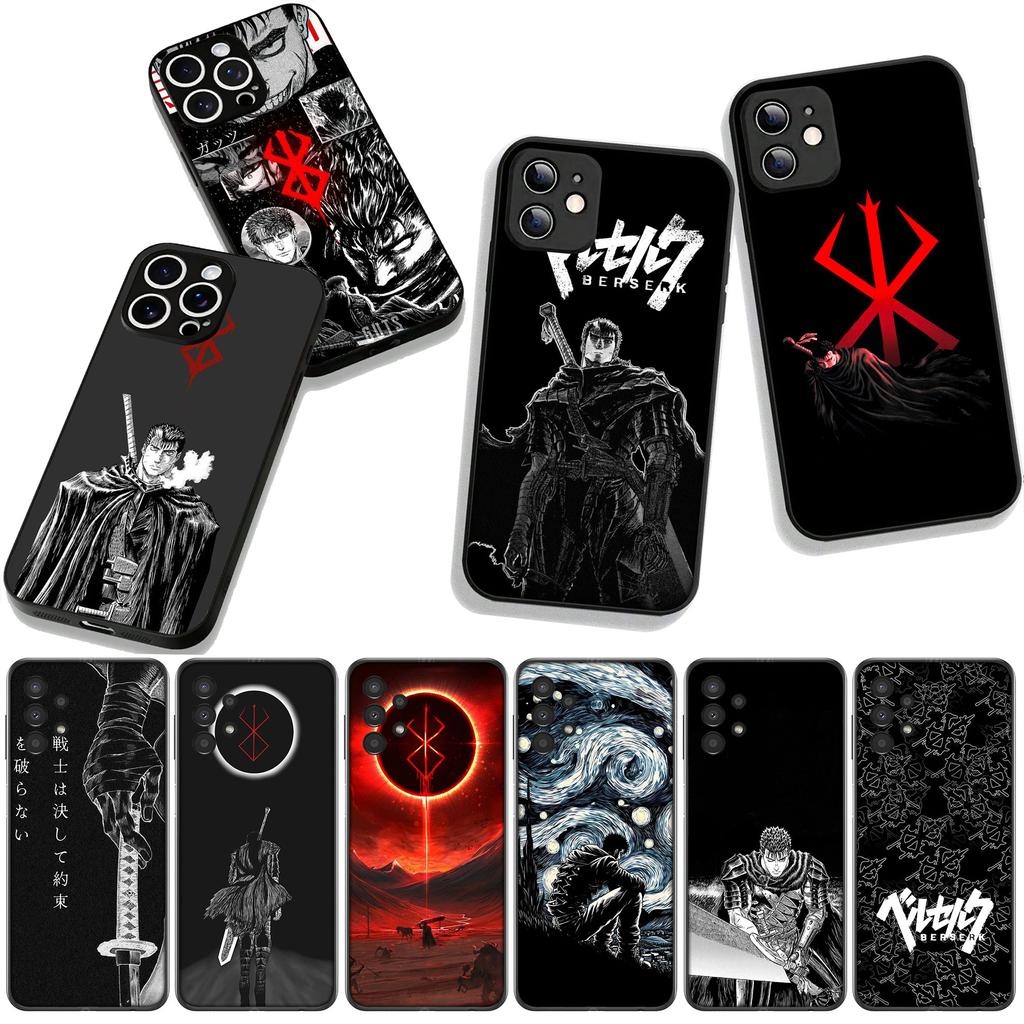 Berserks Anime Guts Phone Cover Case for Samsung Galaxy A36 A17 A26 A07 A35 A54 A53 A13 A33 A34 S8 S9 S20 S21 FE S10 Plus Casing