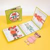 Toddler Human Body Organs Muscles Skeleton Cognition Magnetic Puzzle Interactive Toy Montessori Busy Book Preshool Sensory Toy