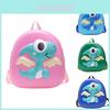 Adorable Dinosaur Eggshell Backpack For Toddlers Cute Cartoon Design In Blue