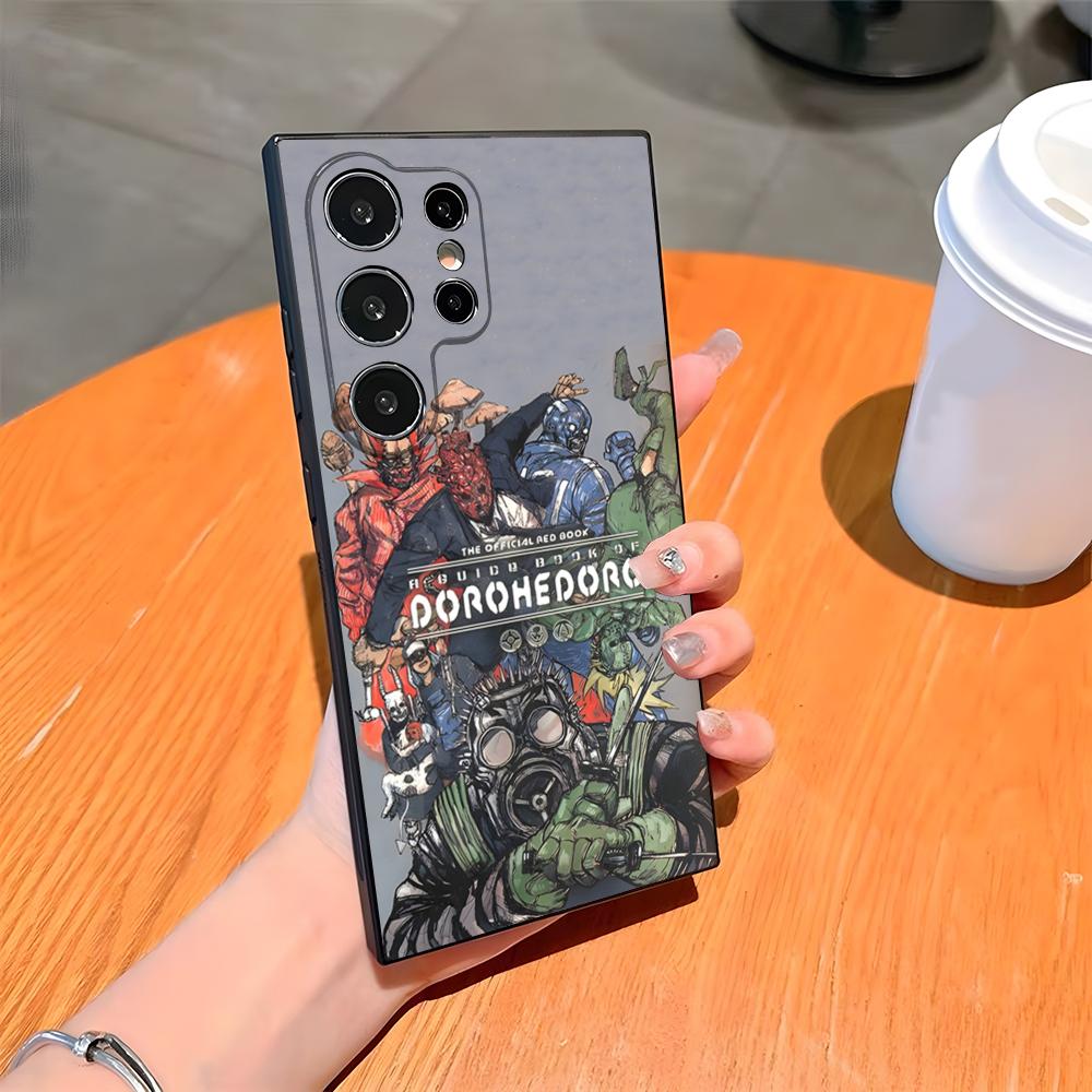 

Anime D-Dorohedoro Phone Case For Samsung S25 Ultra S24 S23 Fe S22 S20 S21 Plus A54 A34 A53 A16 Back Cover Samsung s23plus
