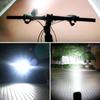 Bike Horn Light Front Bicycle Lighting Bicycle Lamps with Electric Horn 120DB Biking Flashlight for Bicycle Headlight Bike Bell