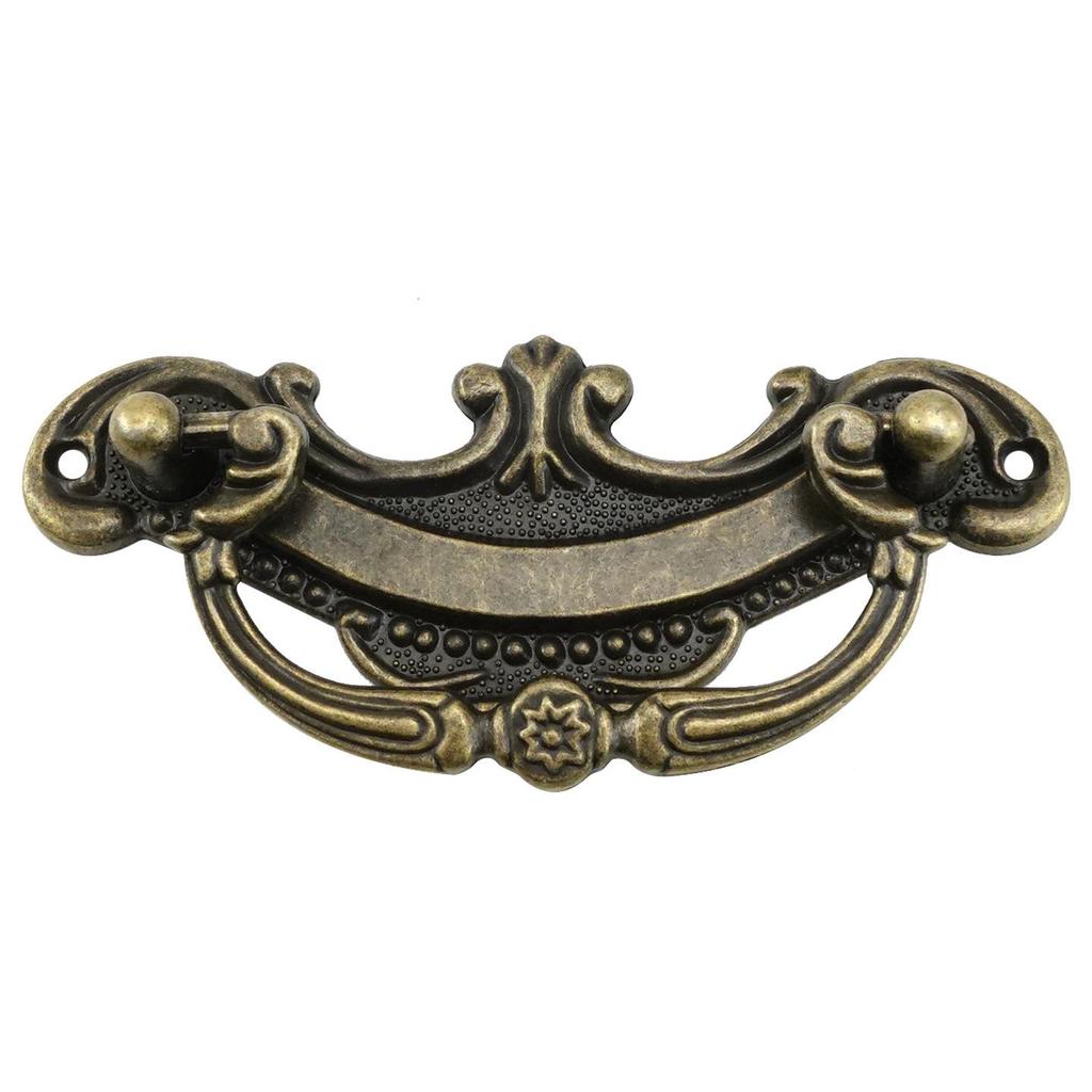 European Retro Antique Bronze Pull Handle for Cabinets and Drawers