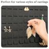 Wall-mounted Jewelry Bag Jewelry Display Felt Earrings Storage Bag Necklace Ring Jewelry Organizer and Packaging