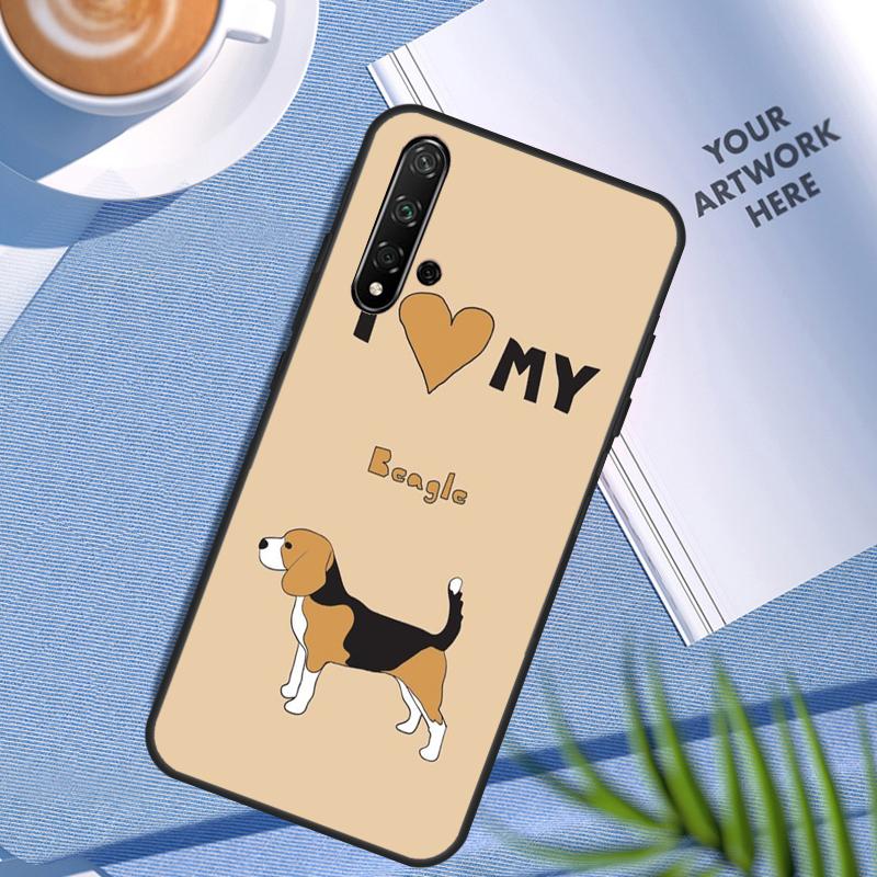 Beagle Puppy Dog For Huawei Nova 11 12i 3i 7i 8i 9 10 SE Y60 Y61 Y70 Y72 Y73 Y90 Y91 P20 P30 Pro P40 Lite Case