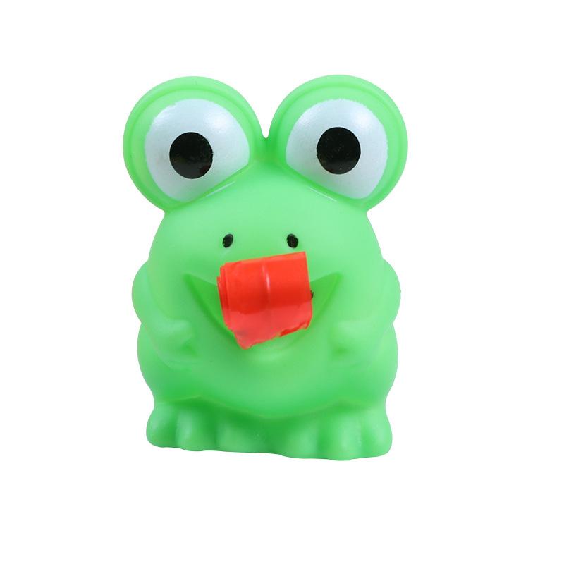 Festive 4Pcs Tongue Out Frog Fidget Toys, Funny Sensory Stress Relief, Perfect Halloween Party Decor & Holiday Gift Fillers