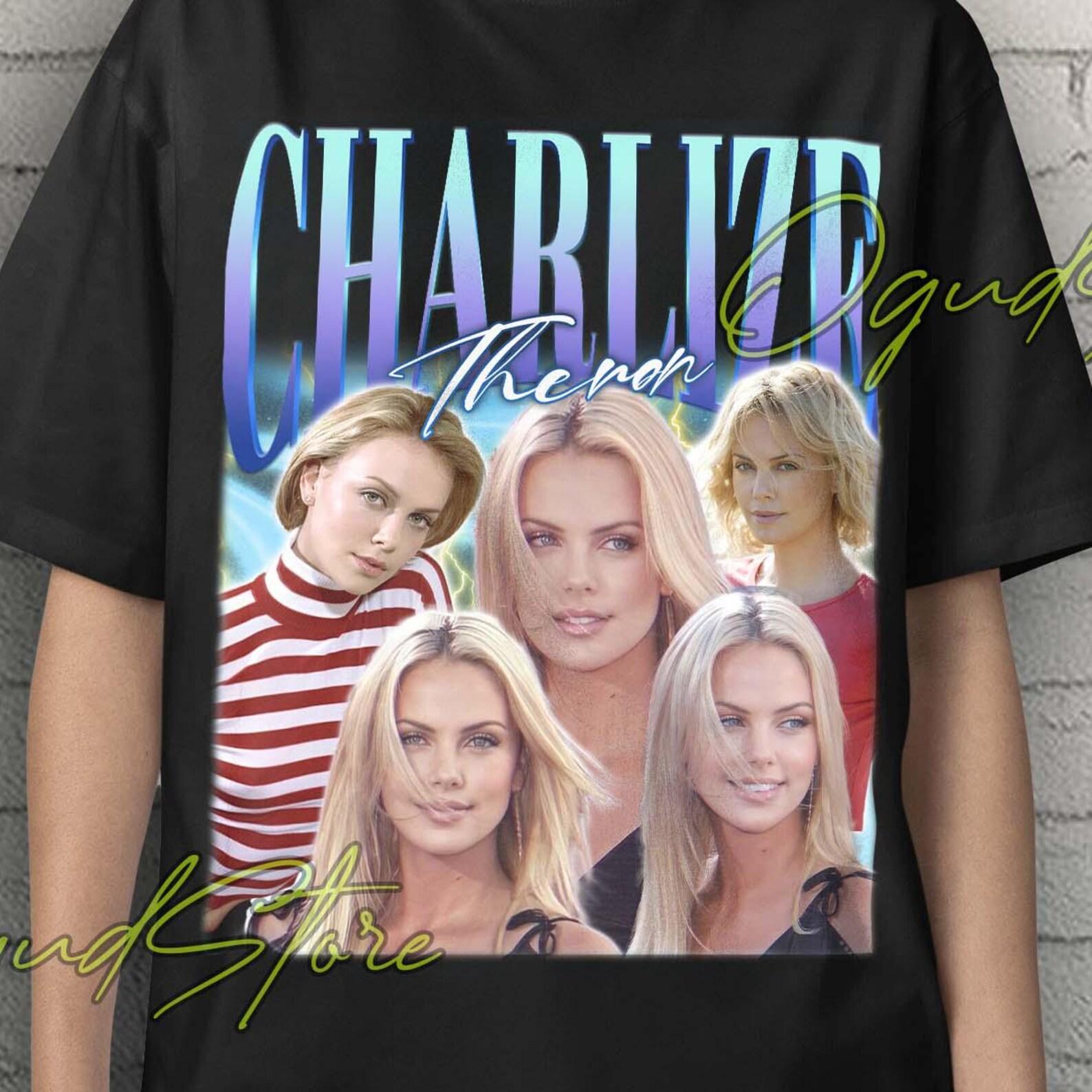 Charlize Theron Meme Unisex T-Shirt XL