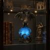 Handcrafted Dragon Decor Statue with Ball Dark Style Figurine USB Powered Desktop Table Lamp With Design Ornaments Fantasy Gift for Men &