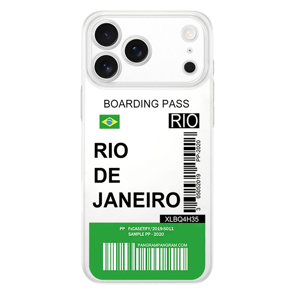 World City Travel Ticket New York London Phone Case For iPhone 17 Air 16E 16 11 15 14 Pro MAX 12 13 7 8 Plus SE Easter Cover