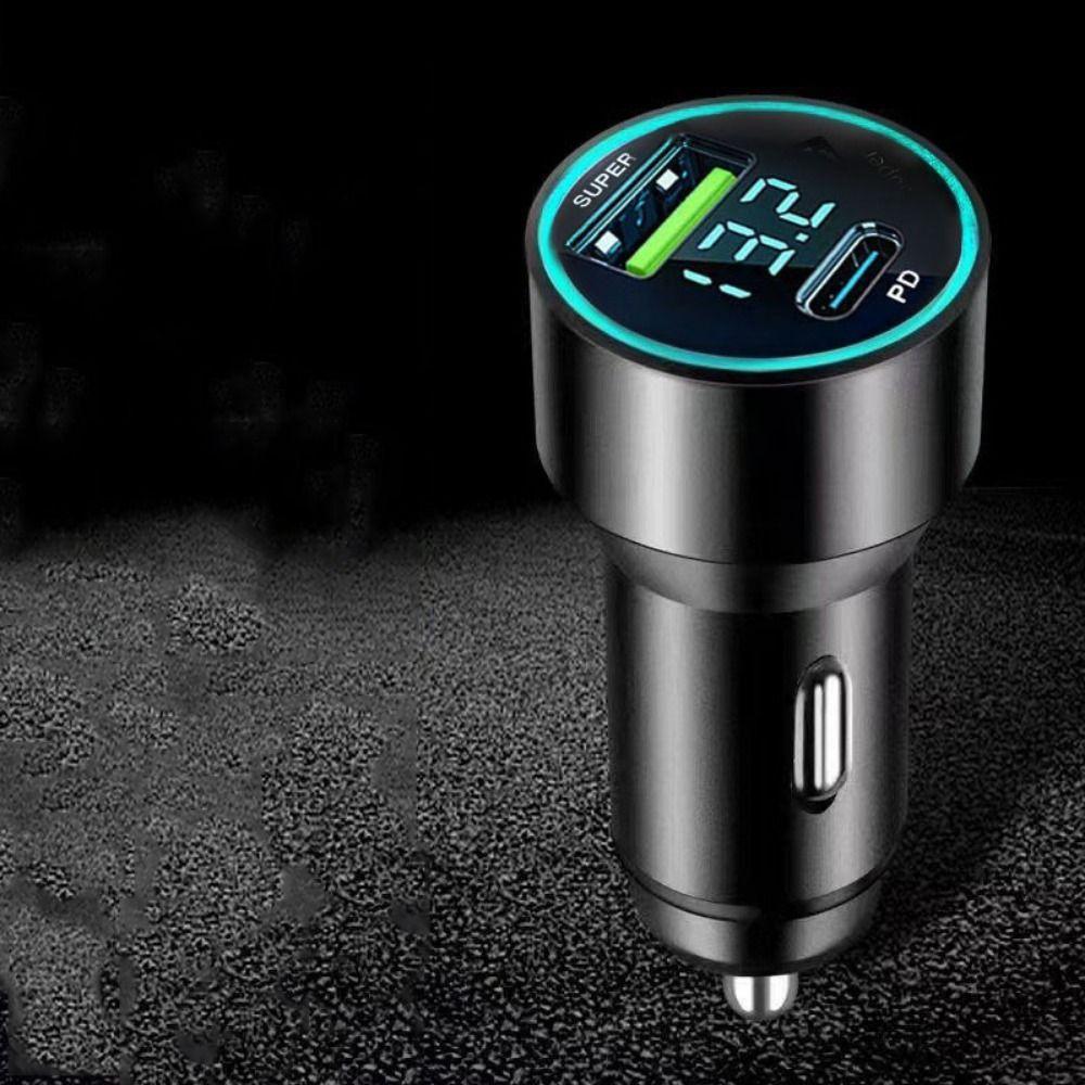 PD 20W Type C Adapter in Car 120W Car Phone Charger   For Mobile Phone Car Charger
