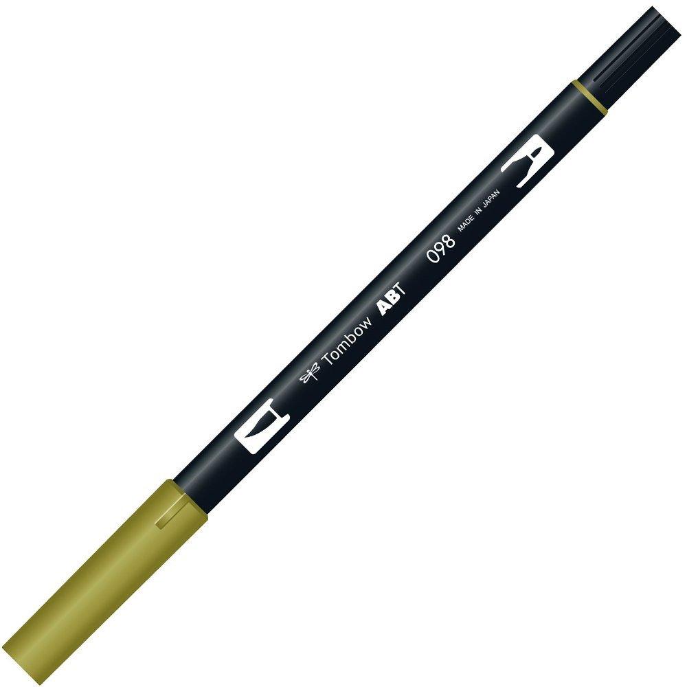 Tombow Dual Brush Pen Avocado AB-T (6 pens) AB-T098-6P