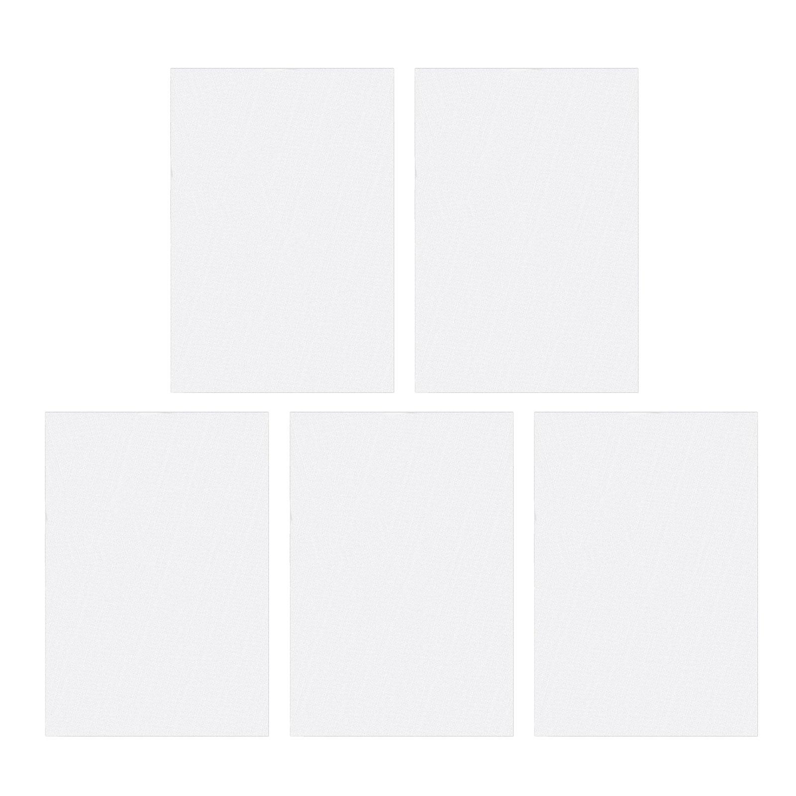 

Чистые листы водорастворимого стабилизатора 20x30 см, водорастворимый стабилизатор для вышивки, подложка для ручного шитья, вышивка 5PCS