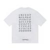 W358 CHROME HEARTS 2025 Summer New High Quality Cotton Round Neck Loose Large Size Men's and Women's T-shirt Couple T-shirt