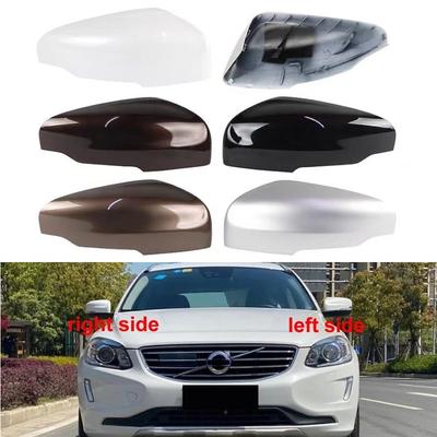Para Volvo XC60 2014 2015 2016 2017 Capa de Carcaça para Retrovisor Lateral Traseiro Auto Tampa de Habitação Cobertura de Espelho Lateral de Porta
