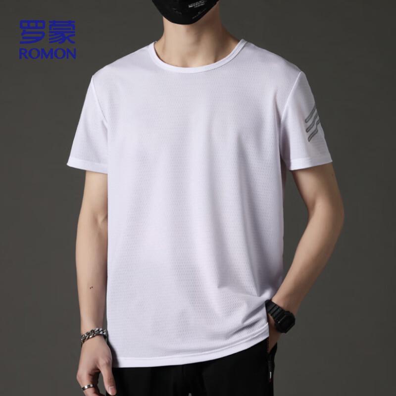 ROMON Men's Ice Silk Quick Dry Sport T-Shirt