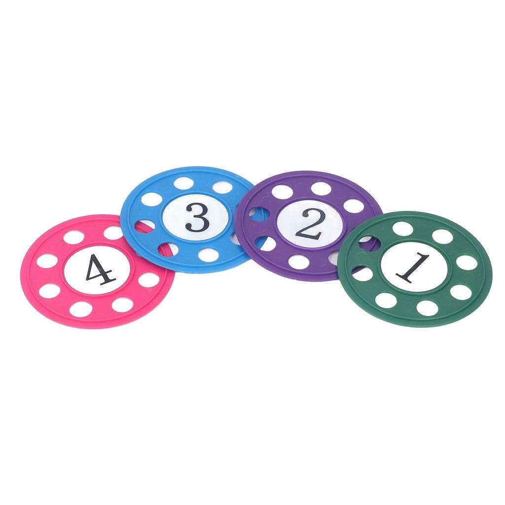 4 tk sukeldumistreeningu ujumismänguasjad ümmarguse kujuga suure arvu viskemäng Ujumisbasseini mänguasi