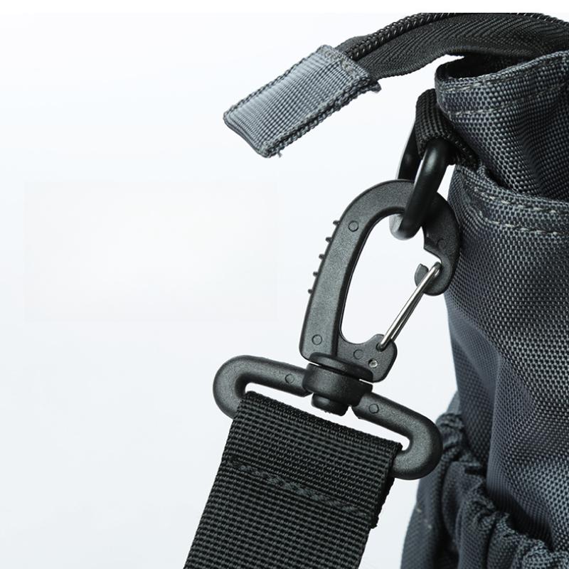 Oxford Crossbody Bag Multifunctional Shoulder Bag for Business Travel Casual Use Stylish Laptop Briefcase with Adjustable Strap