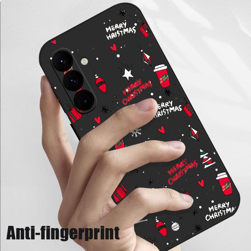 Christmas Gifts Pattern Phone Case For Samsung Galaxy A56 A17 A26 A16 A36 A55 A54 A53 A15 S24 S25 FE S25 S22 S23 Ultra Shockproof Lanyard Cover