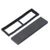 Knife Sharpening Stone with Rubber Base 800 Grit Professional Robust Boron Carbide Blade Whetstone