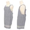 Friends Hill Kids Apron M Twin Border Orange