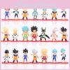 Colorful Dragon Ball Super Mini Figure Display With 21 Collectible Styles