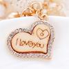 Beads Backpack Pendant Love Heart Interior Accessories Keys Holder Key Ring Bag Pendant Keychains