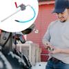 Oil Hand Pump Fluid Transfer Pump Manual Aluminum Alloy Lightweight Automotive Engine Oil Extractor Hand Crank Portable Oil Drum