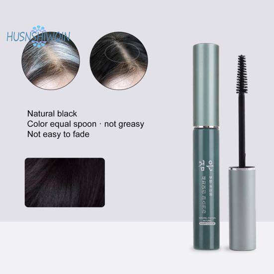 Cover Gray Hair with 20g Hair Color Stick - Washable, Natural Effect, Long Lasting, Disposable Plant Hair Dye Touch-Up Pen - Home Supply