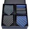 Men'S Formal Tie Bow Tie Pocket Towel 7-Piece Suit High-End Suit Small Square Scarf Retro Pattern Groom Wedding
