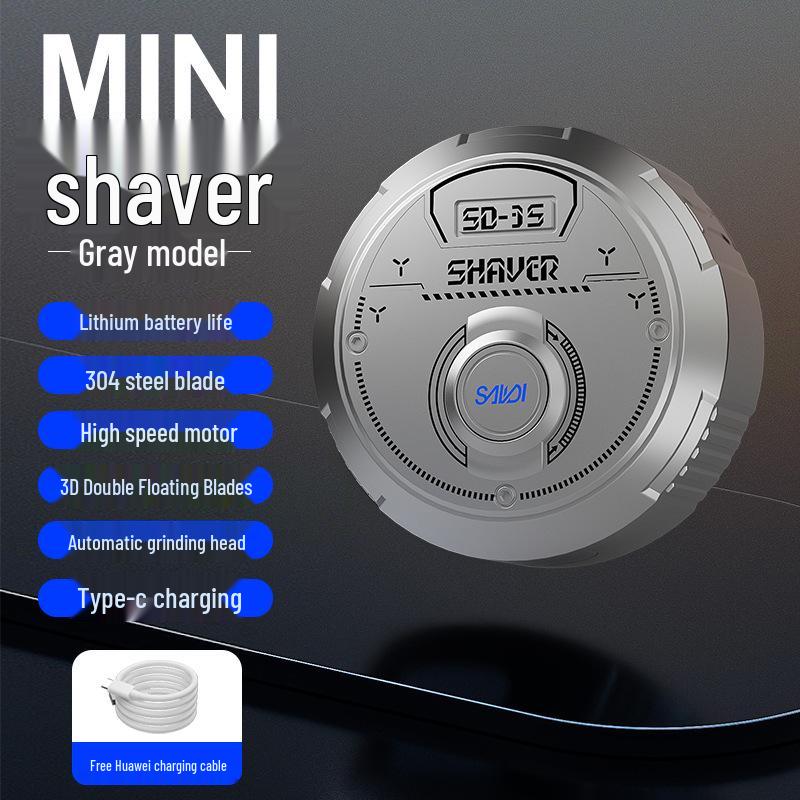 

Men s Portable Electric Shaver & Washable Beard Trimmer - Ideal Gift
