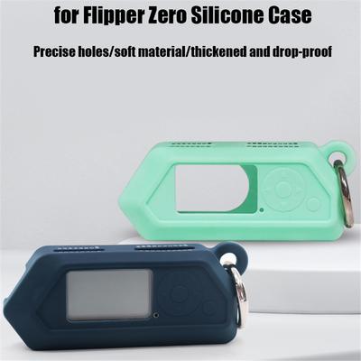 Silicone Case For Flipper Zero Game Console Protective Cover For Kids Game for Flipper Zero Body Shell Children Game Accessories