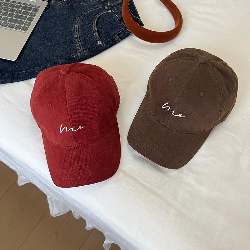 Hat Female Sunshade Big Head Circumference Baseball Cap Male Tide Niche High Sense Versatile Sports Cap Showing Small Face