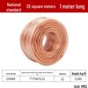 Transparent Soft Copper Grounding Wire for High Voltage Lightning Rods - Purple Copper Stranded Welding Cable