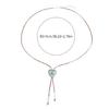 Bolo Tie Necklace for Teenage Girls Cool Cross Chokers Heart Jewelry Neck Chain