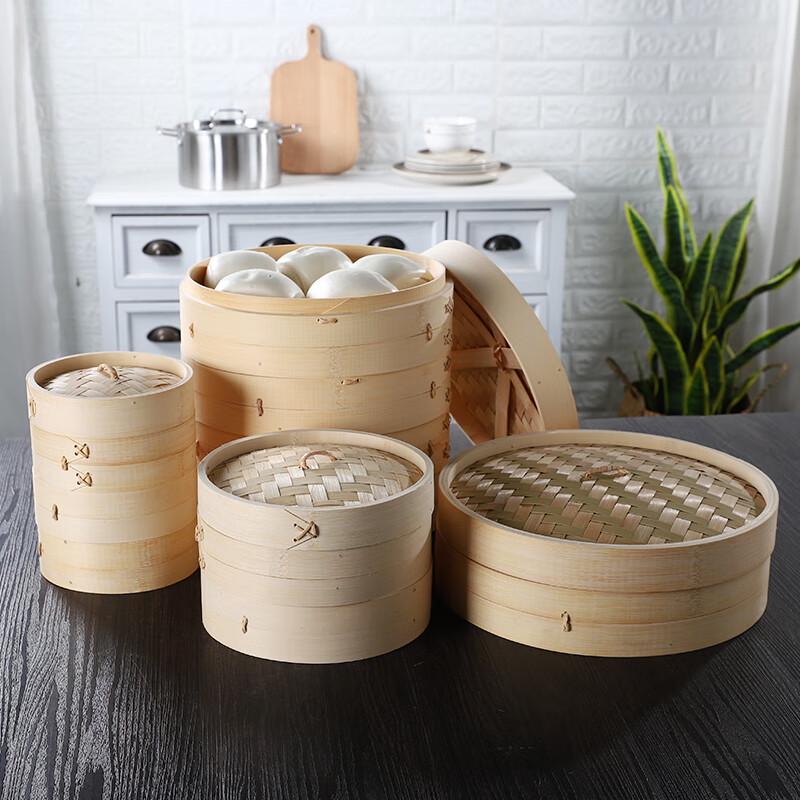 Traditional Bamboo Steamer Basket