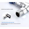 Anti-theft faucet 4 points Garden Balcony Water Tap Plastic Water Hose Quick Connector Single Cooled Watering Fittings Tool