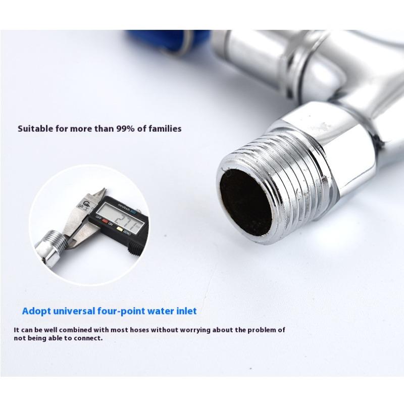 Anti-theft faucet 4 points Garden Balcony Water Tap Plastic Water Hose Quick Connector Single Cooled Watering Fittings Tool