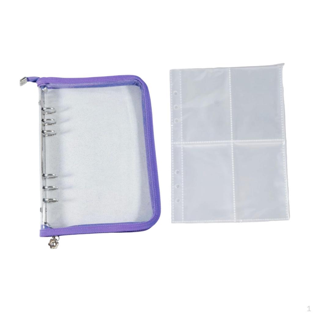Binder Photo Album 25 Sheets Internal Pages DIY Photocard Collect Book Holder for