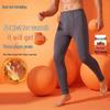 EerShuang Men's 100% Cotton Antibacterial Thermal Long Johns