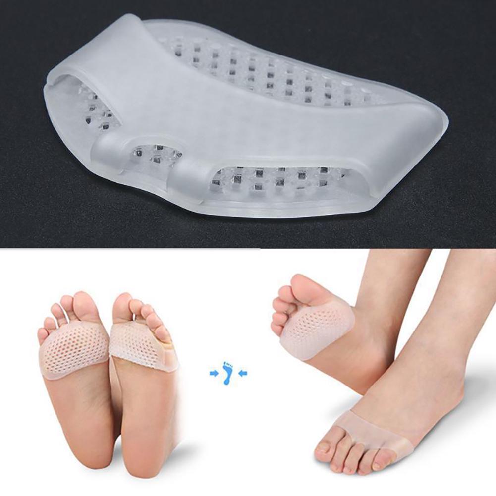 Silicone Soft Forefoot Invisible High Heel Shoes Slip Resistant Half Yard Pads Foot Feet Care Tools