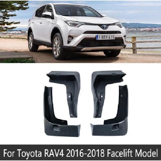 Mudguards for Toyota RAV4 RAV 4 XA40 40 2013~2018 2014 2015 2016 2017  Car Accessories Mudflap Fender Auto Replacement Parts