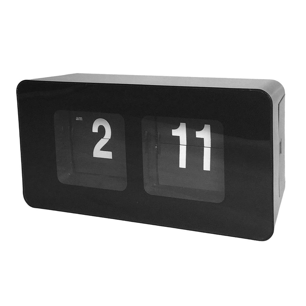 Retro Auto Clock Desk Table File Down Page Clocks Xmas Gift Bedroom