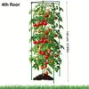 Plant Climbing Trellis for Tomatoes, Cucumbers, Beans - Durable Green Garden Support, Easy Assembly