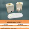 E27 Wireless Remote Control Lamp Holder – No Wiring Needed, Ideal for Bedtime Use, Remote-Controlled Light Socket