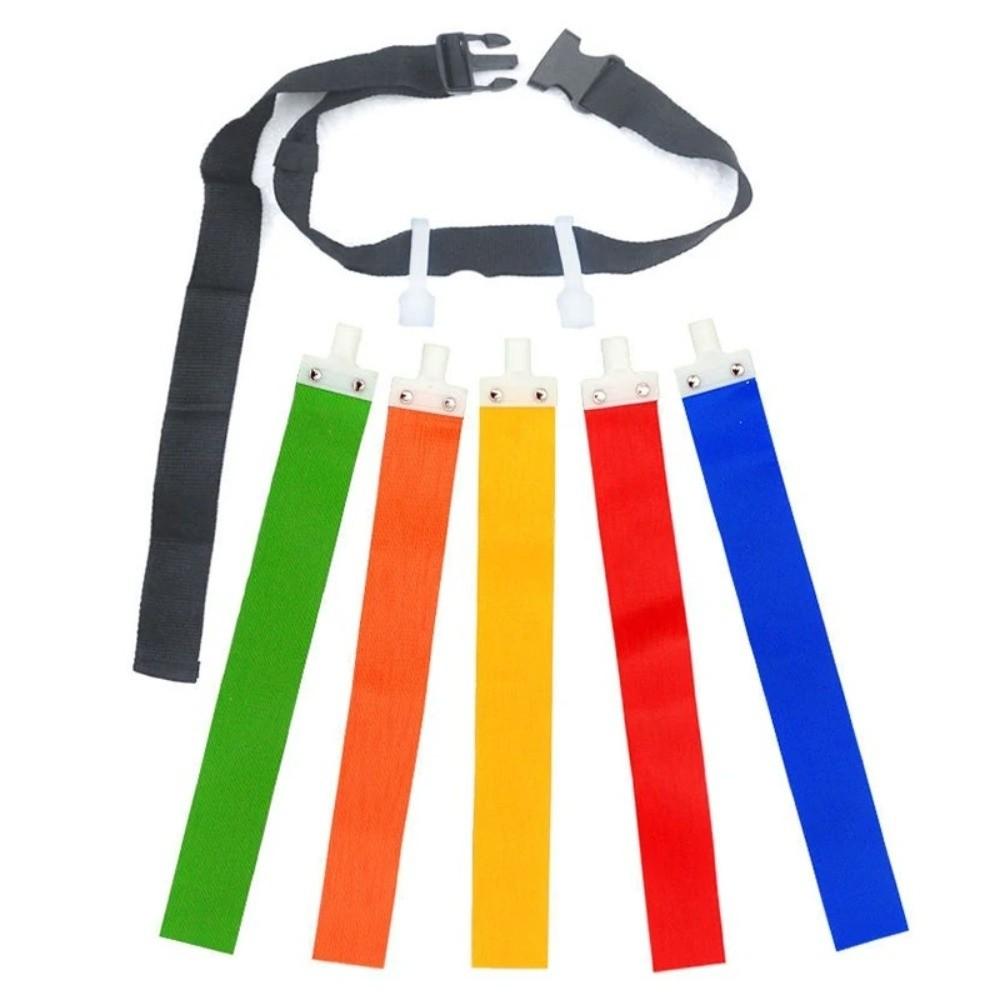 Adjustable Waist Flag Belt Durable Rugby Flag Tag New Football Training Belt  Rugby Game